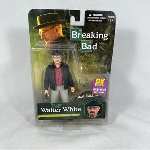 MEZCO Breaking Bad Previews Px  Exclusive Walter White Red Shirt Collect…